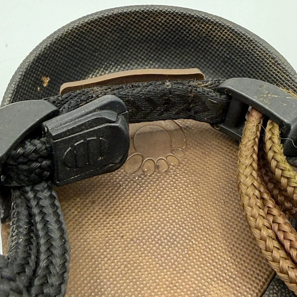 Xero Shoes Cloud Barefoot Sandals Men 6 Women 7 Brown Black Minimalist Zero Drop